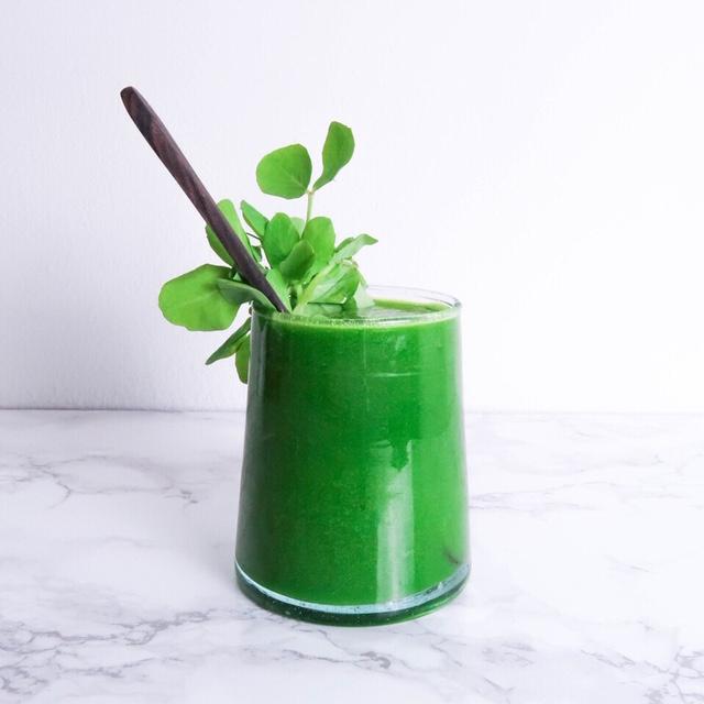 Les recettes de Faustine : Green Smoothie Détox à l'orge